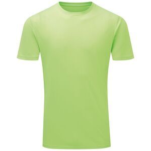TriDri Mens Ion-Charge Textured Recycled T-Shirt / Lightning Green
